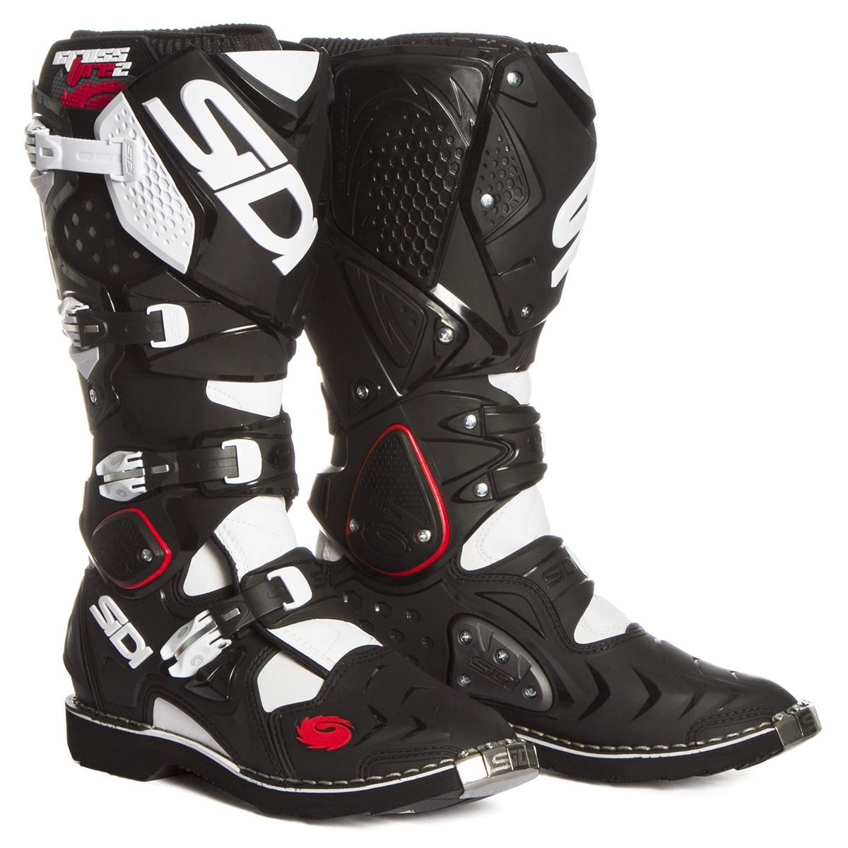Sidi MX Boots Crossfire 2 Black/White