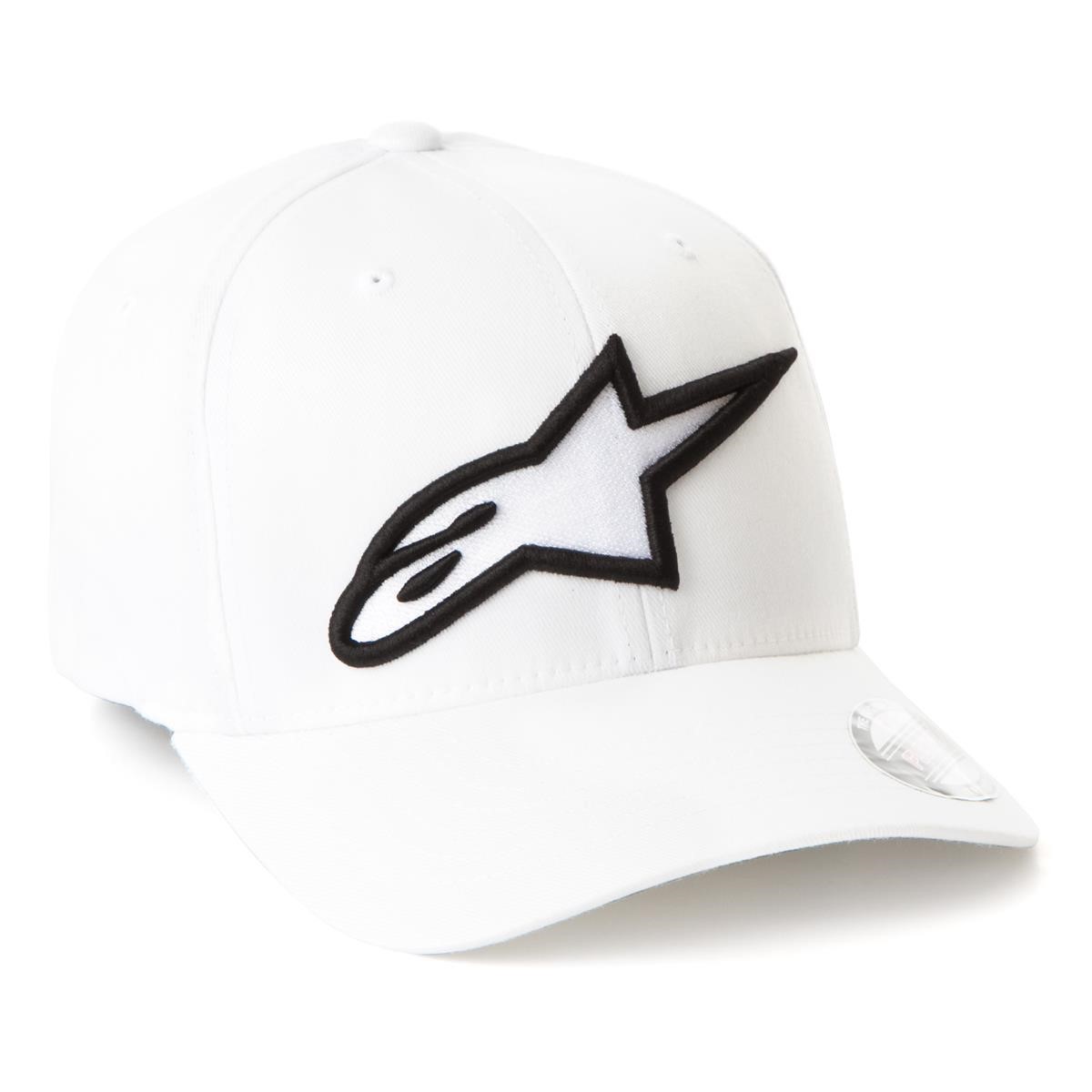 Alpinestars Casquette Flexfit Logo Astar White/Black