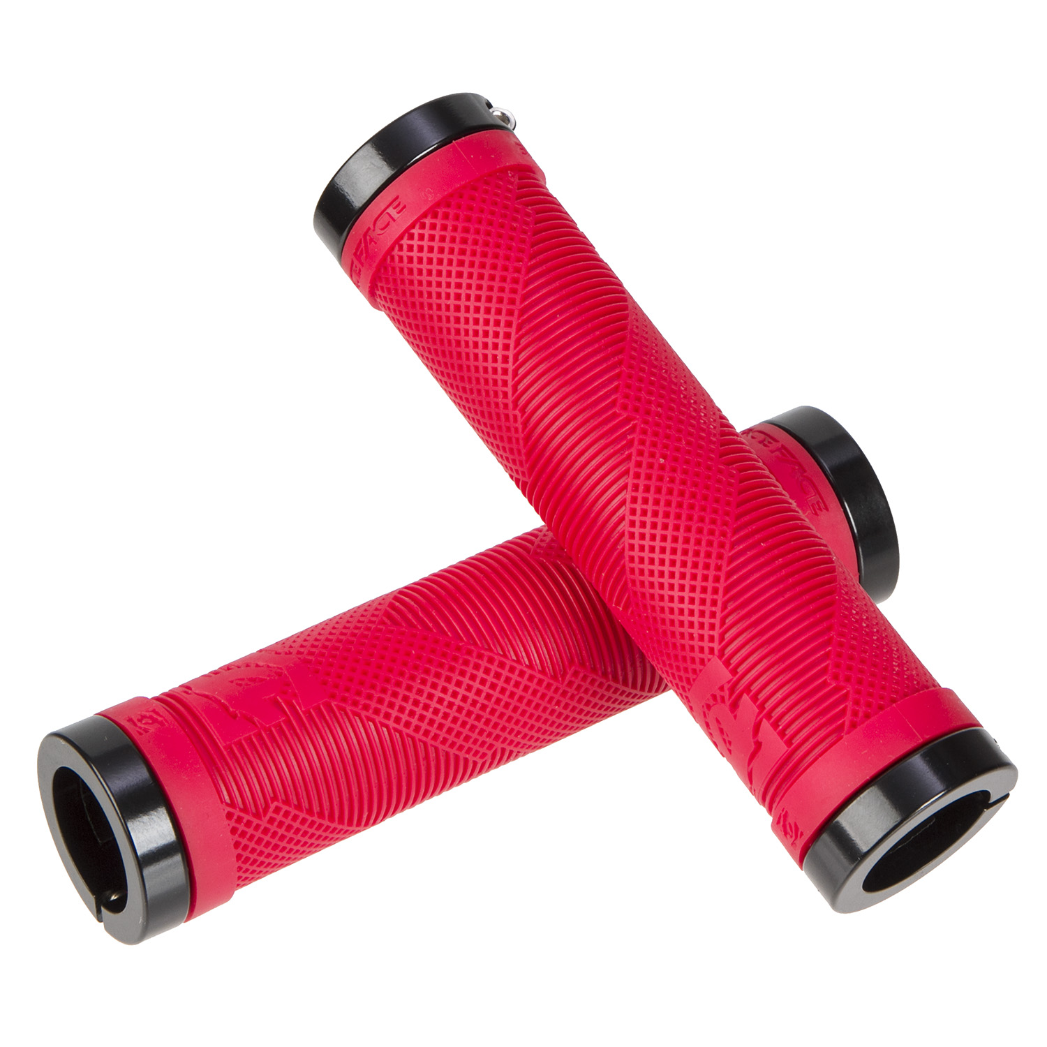 Race Face MTB Grips Sniper Lock-On Red