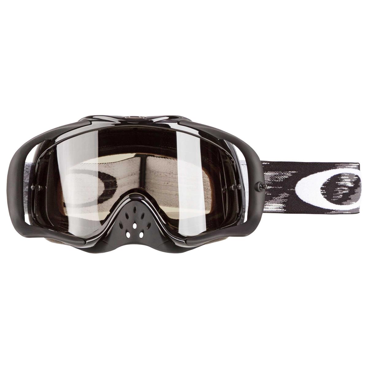 Oakley Goggle Crowbar MX Jet Black Speed - Dark Grey Anti-Fog