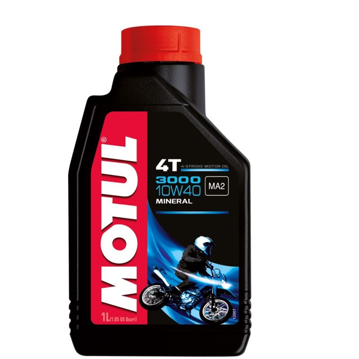 Motul Engine lubricants  3000 4 Stroke, SAE 10W40, 1 Liter