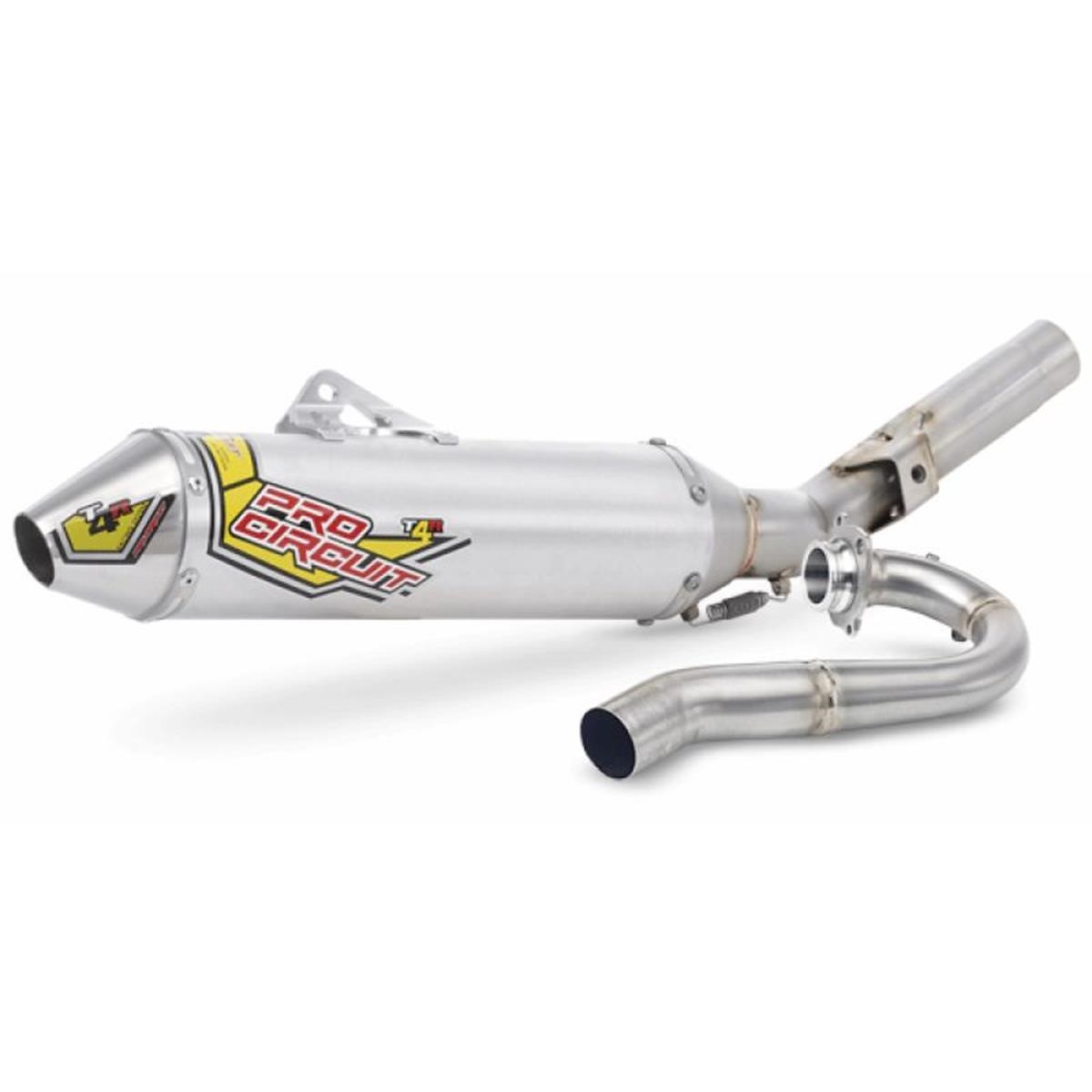 Pro Circuit Exhaust System T-4R Slip On Honda CRF 450 2011, Stainless Steel/Aluminium/Stainless Steel