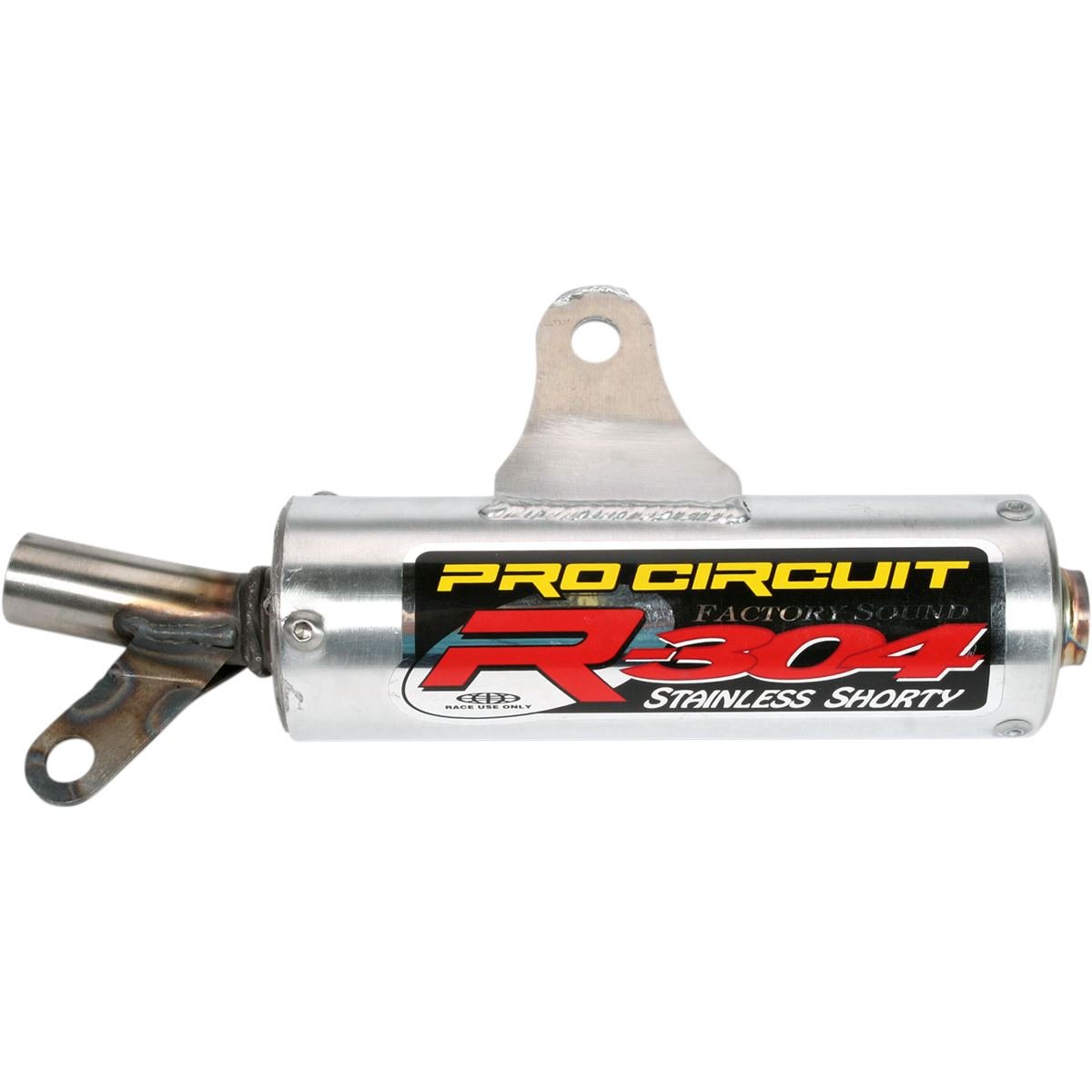 Pro Circuit Endschalldämpfer R304 Shorty Slip On Suzuki RM 80 00-07, RM 85 02-19, Aluminium