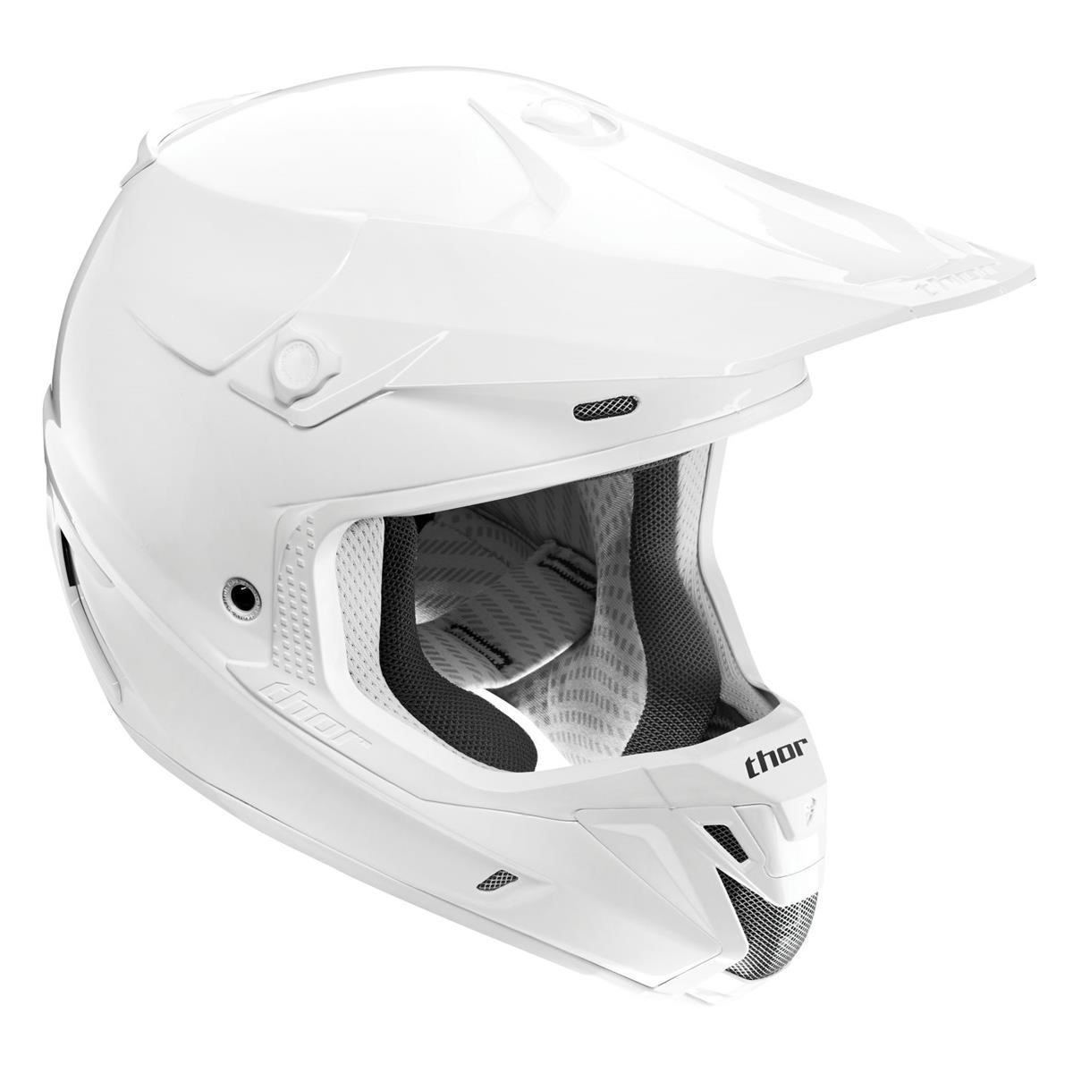 Thor Helmet Verge Solid White