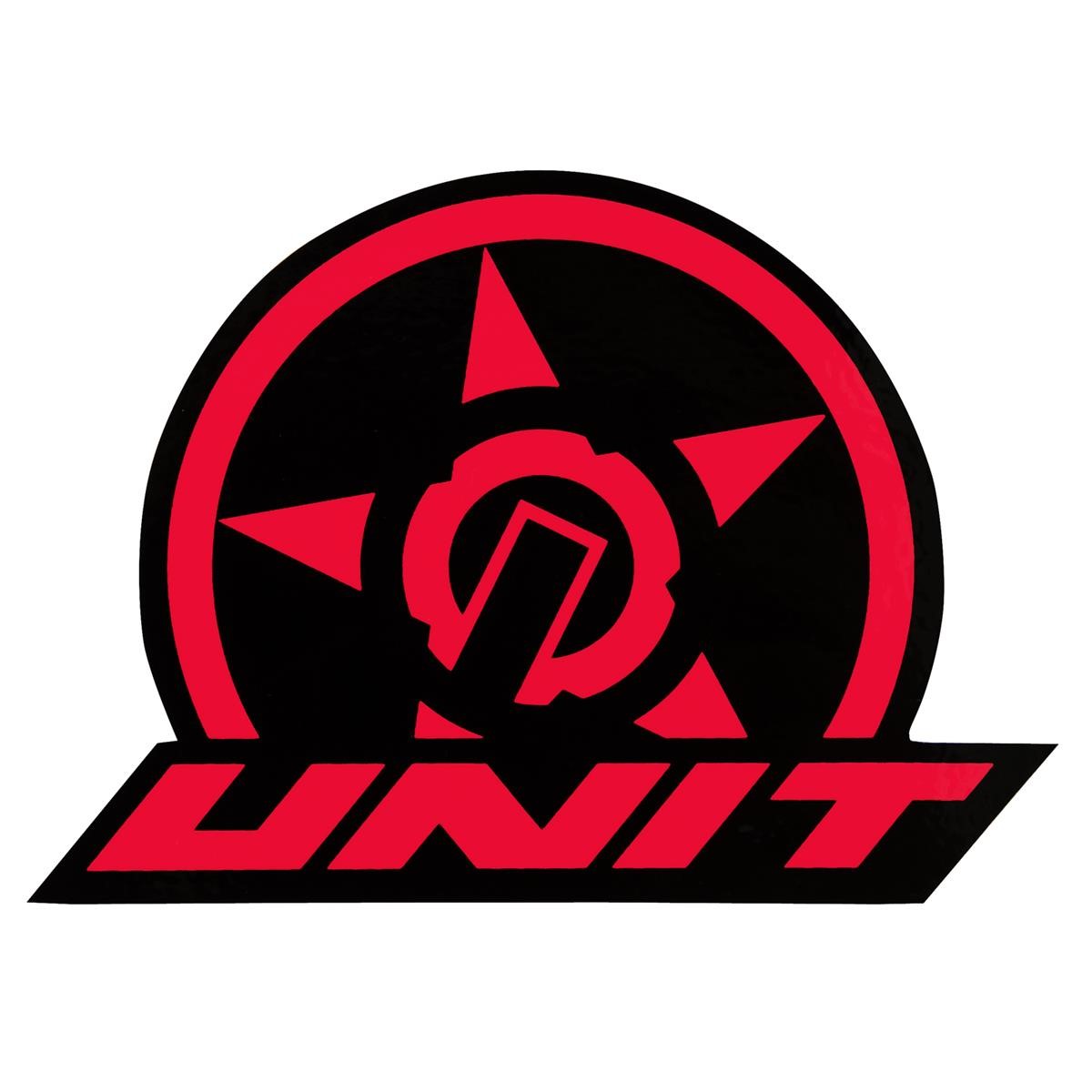 Unit Sticker Corp Red