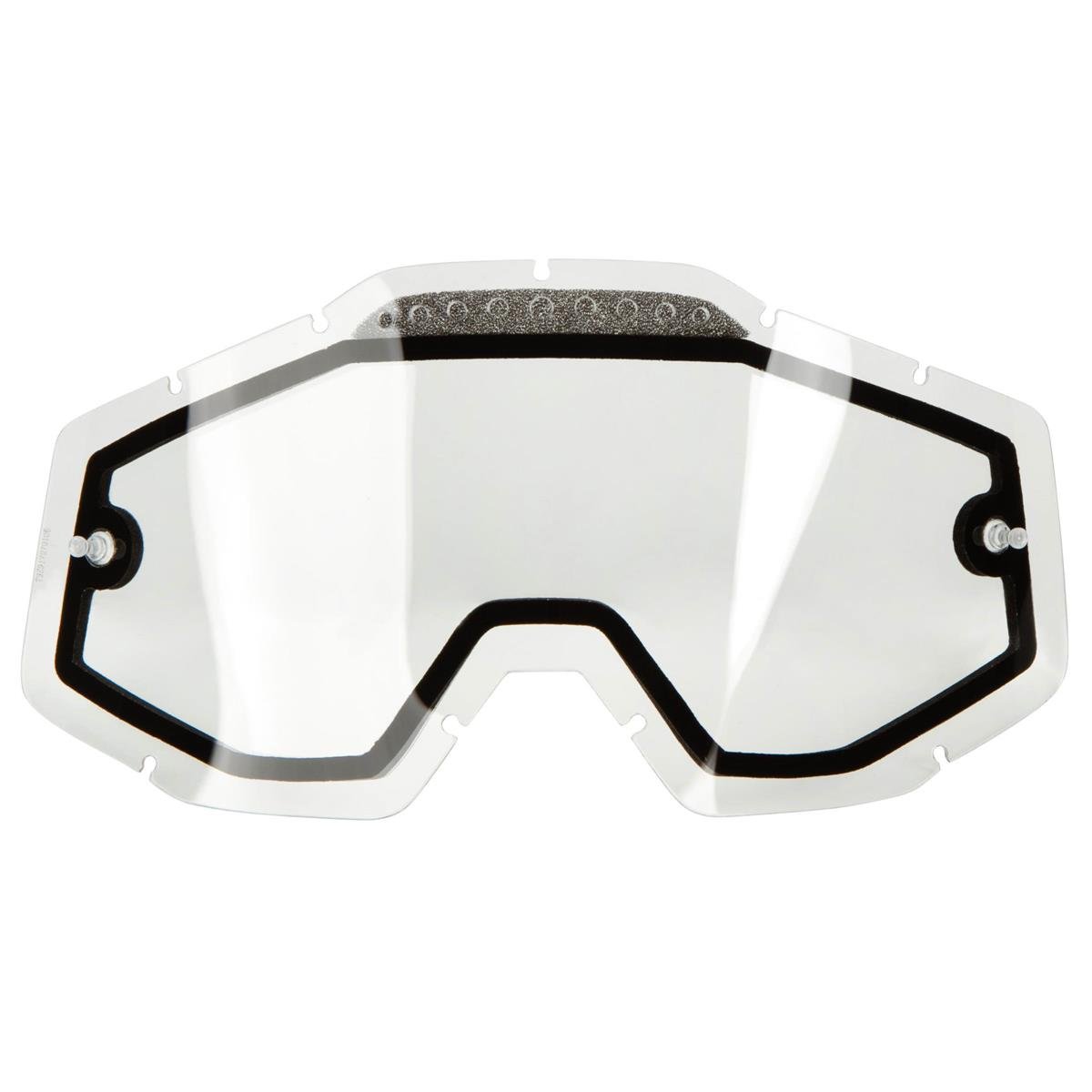 100% Replacement Dual Lens Racecraft / Accuri / Strata Vented - Clear