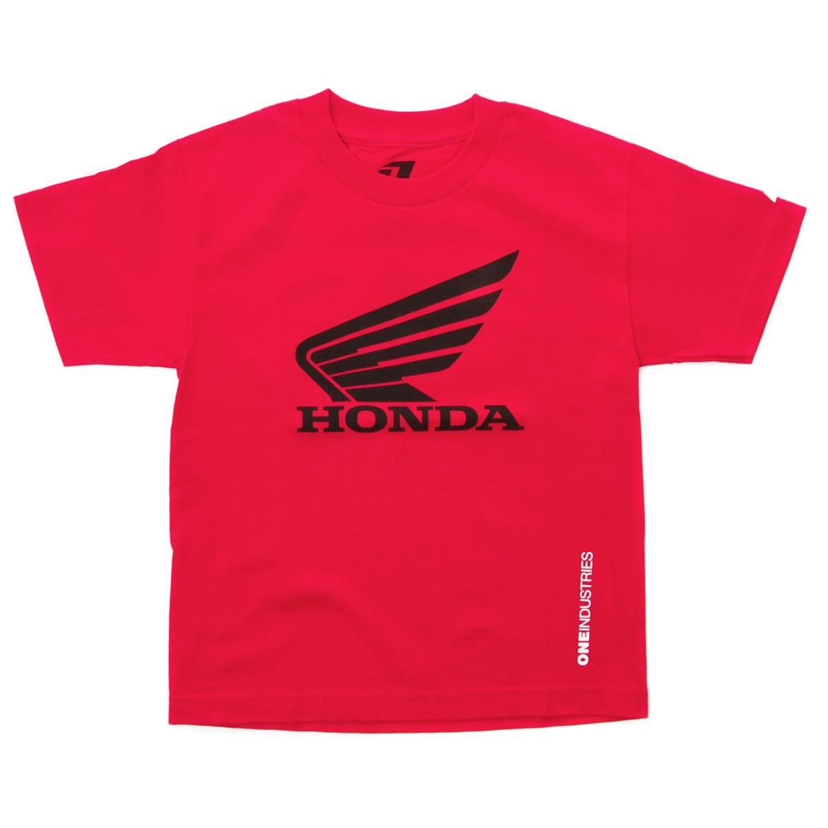 One Industries Enfant T-Shirt Honda Surface Red
