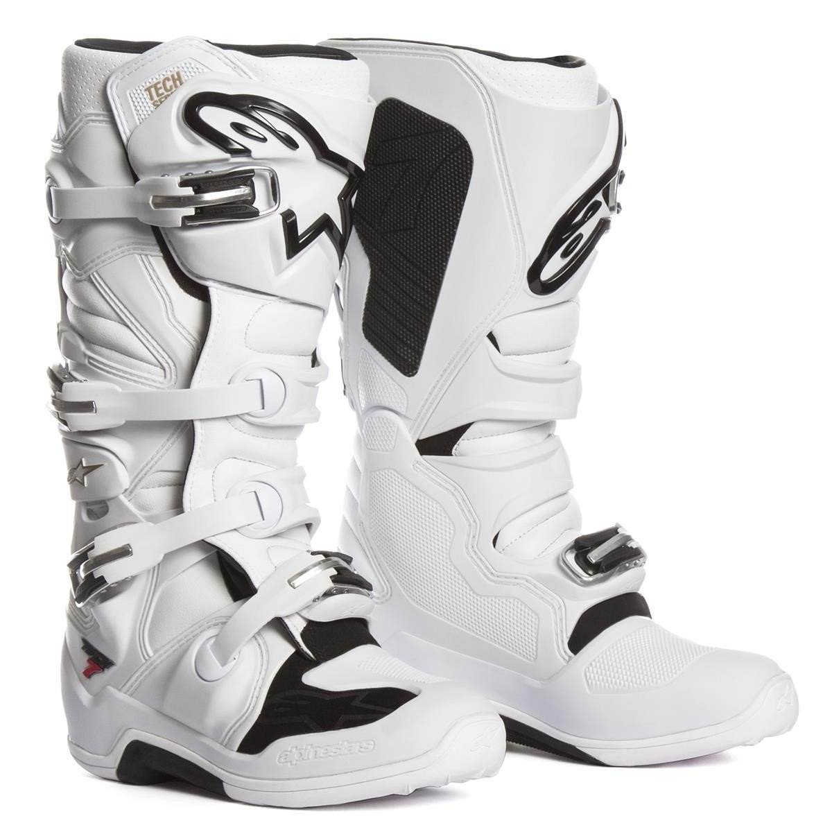 Alpinestars MX Boots Tech 7 White