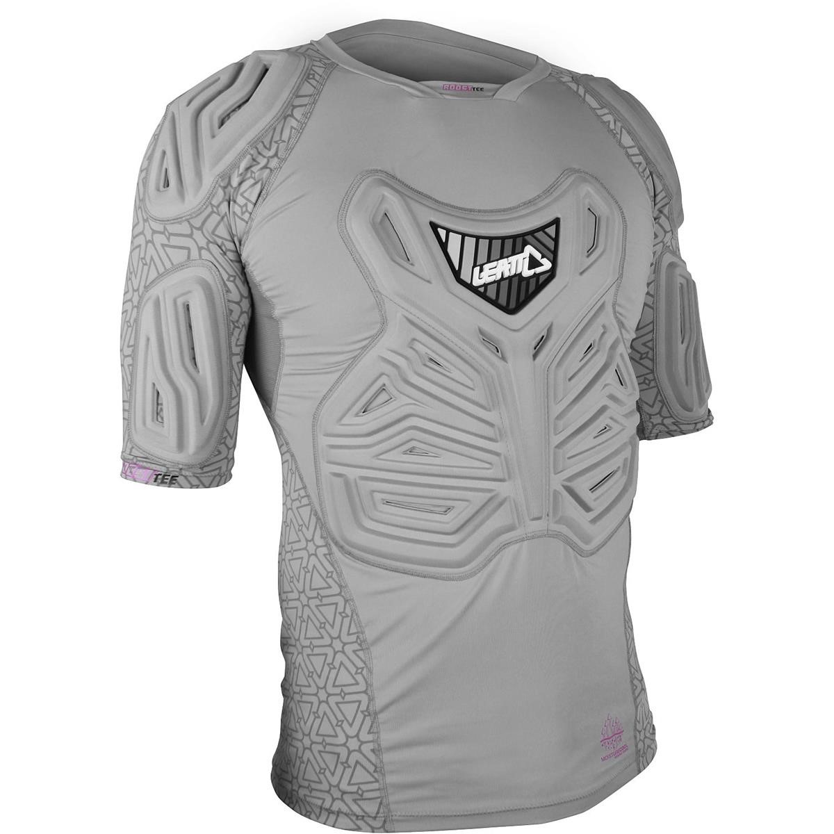 Leatt Maillot de Protection Manches Courtes Roost Tee Grey