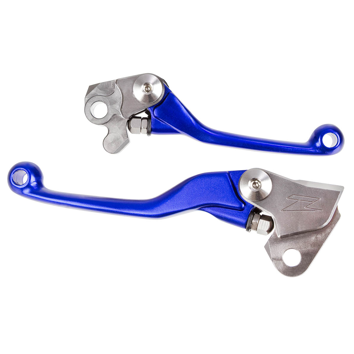 Zeta Brems-/Kupplungshebel-Set Pivot Kawasaki KX 125/250, KXF 250/450, Suzuki RMZ 250, Yamaha YZ 125/250, YZF 250/426/450, blau