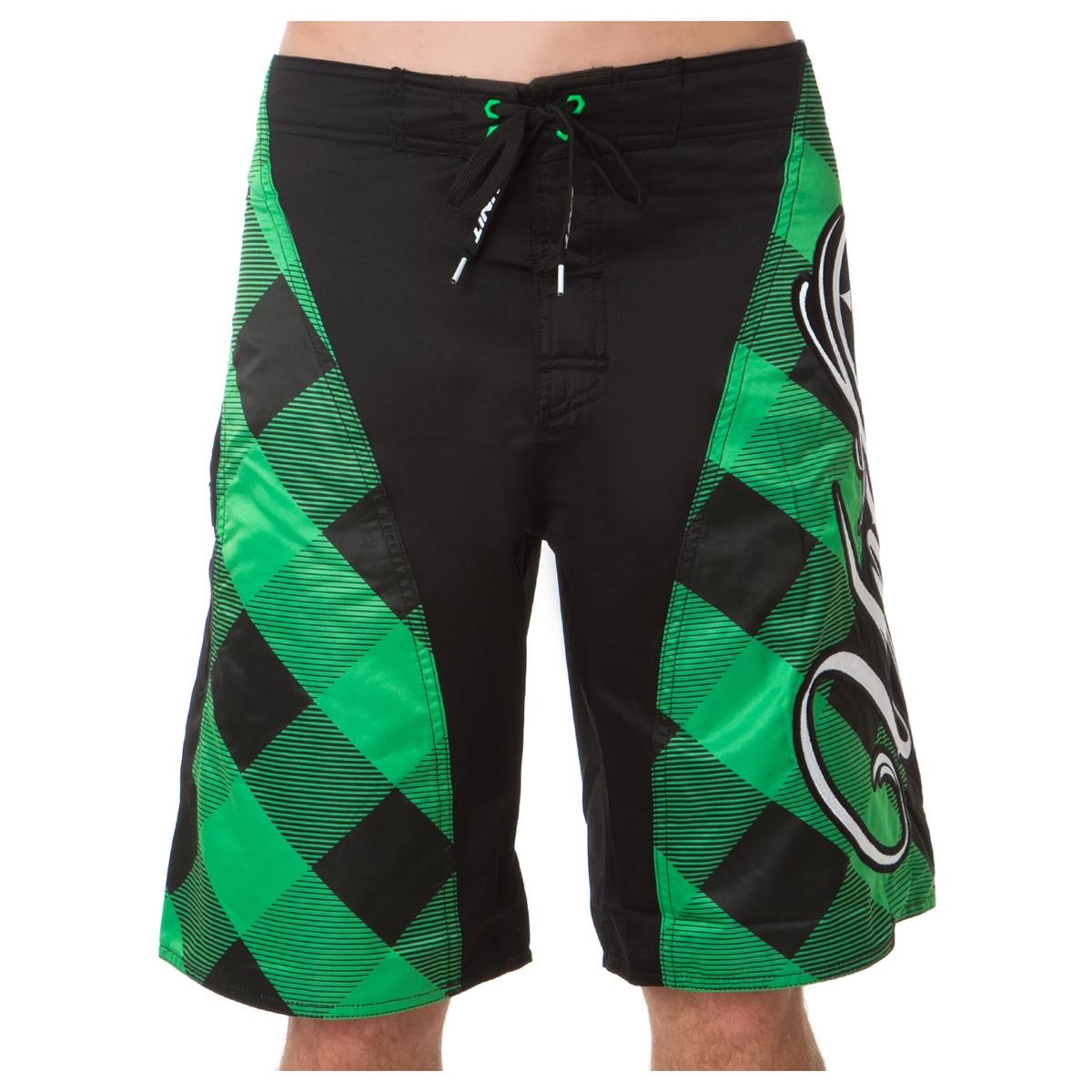 Unit Shorts de Bain Futile 2.0 Green/Black