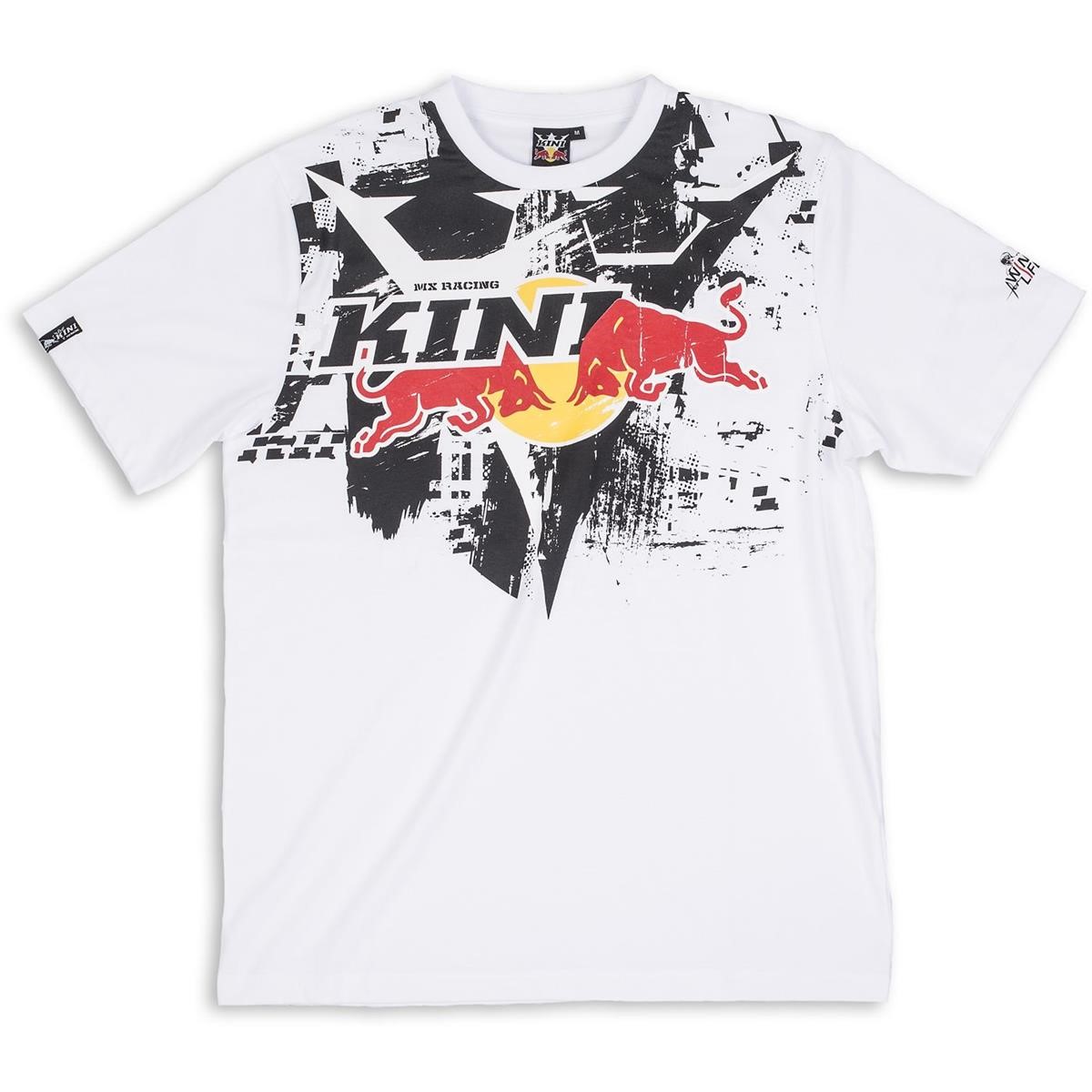 Kini Red Bull T-Shirt Pitstop Weiß
