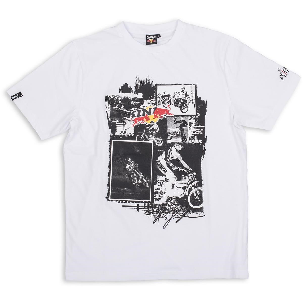 Kini Red Bull T-Shirt Polaroid Weiß