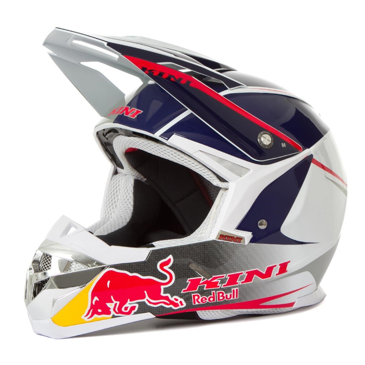 Kini Red Bull Helm Composite Lite Blau/Weiß