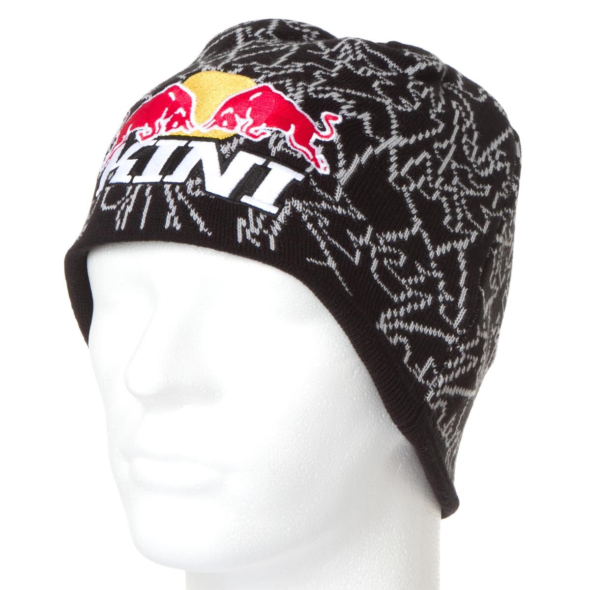 Kini Red Bull Bonnet Crowns Allover Black
