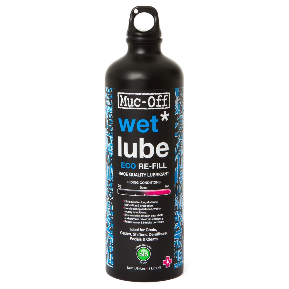 Muc-Off Chain Oil Refill Can Wet Lube 1 Liter