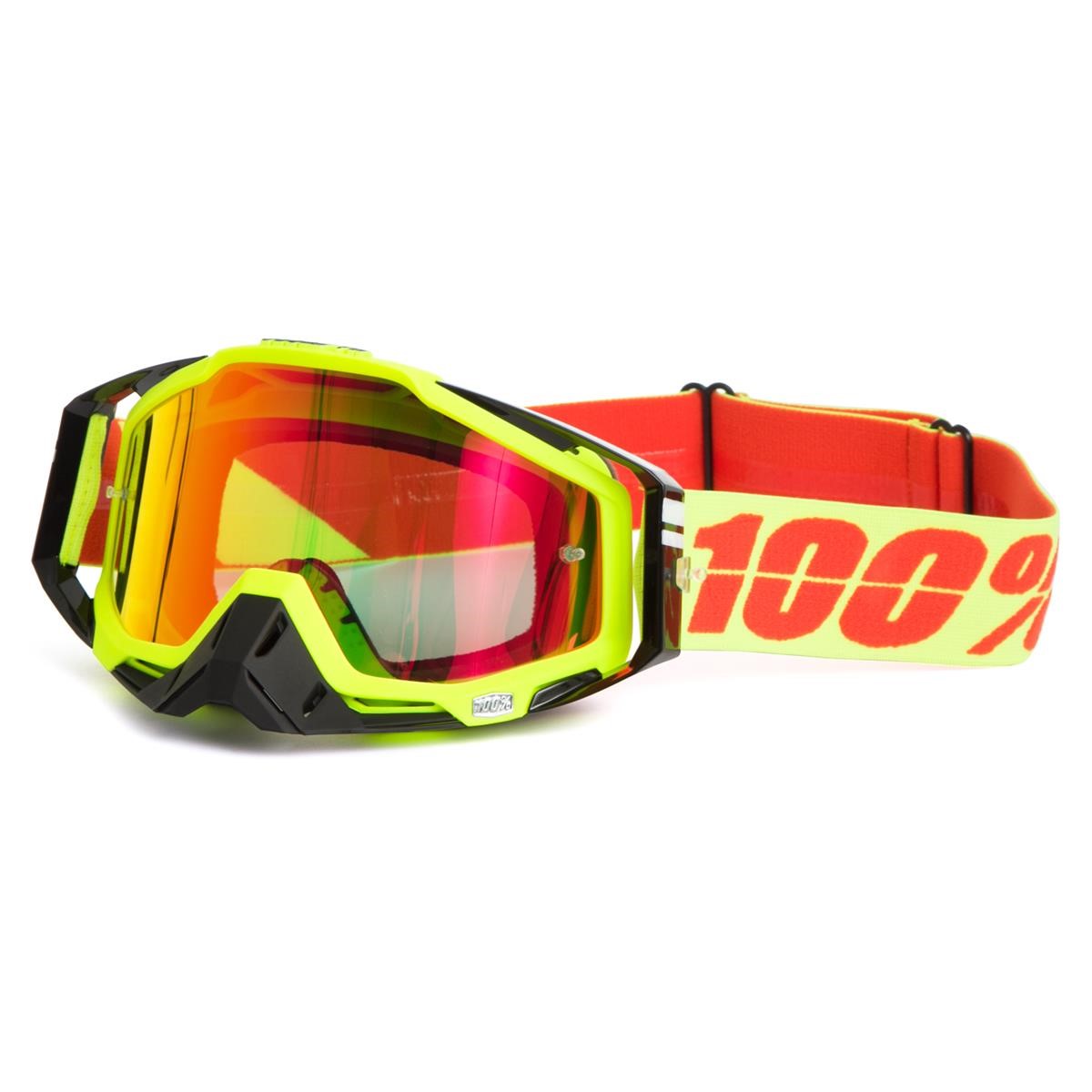 100% Goggle The Racecraft Neon Sign - Mirror Red