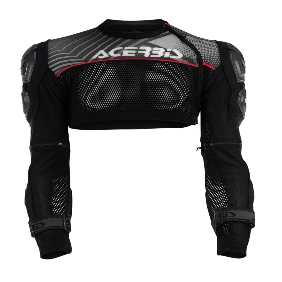 Acerbis Protector Jacket Cosmo 2.0 Grey/Black/Red - Short