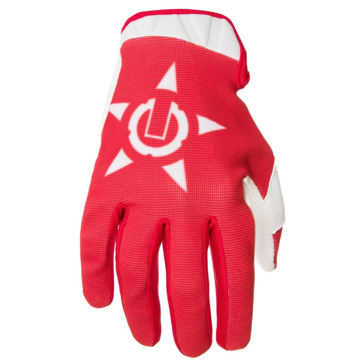 Unit Handschuhe Bloodsport Weiß/Rot