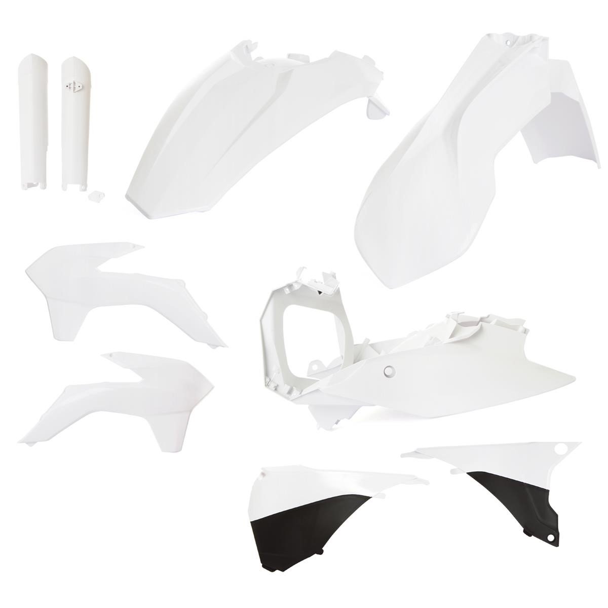 Acerbis Kit Plastique complet Full-Kit KTM EXC/EXC-F 14-15, White