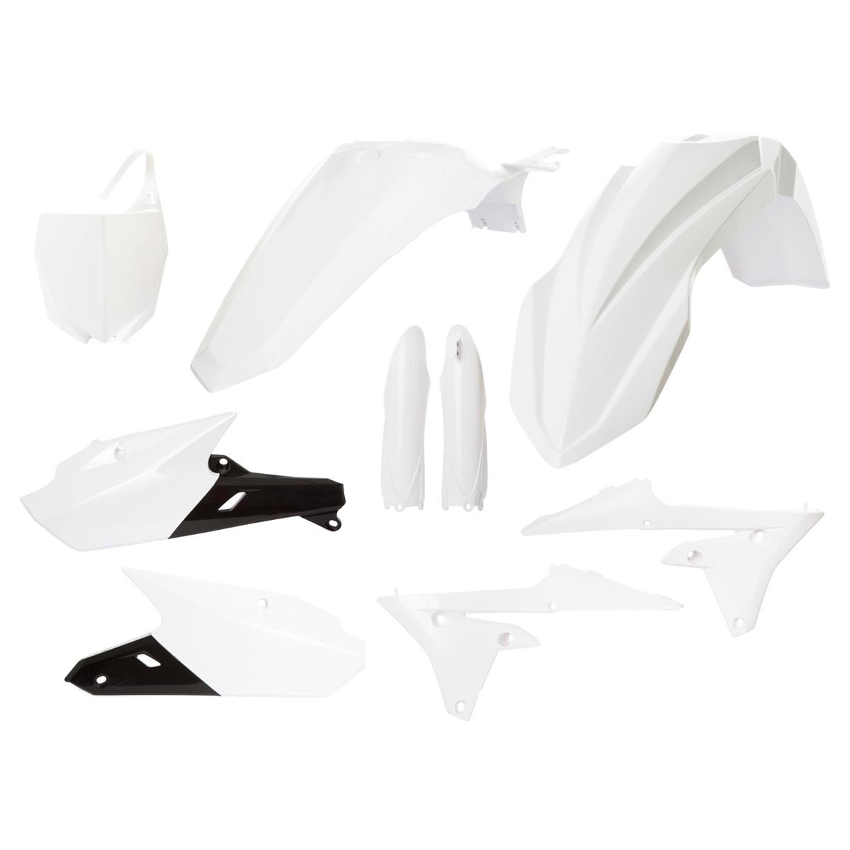 Acerbis Kit Plastique complet Full-Kit Yamaha YZF 250/450 14-17, Replica Blanc