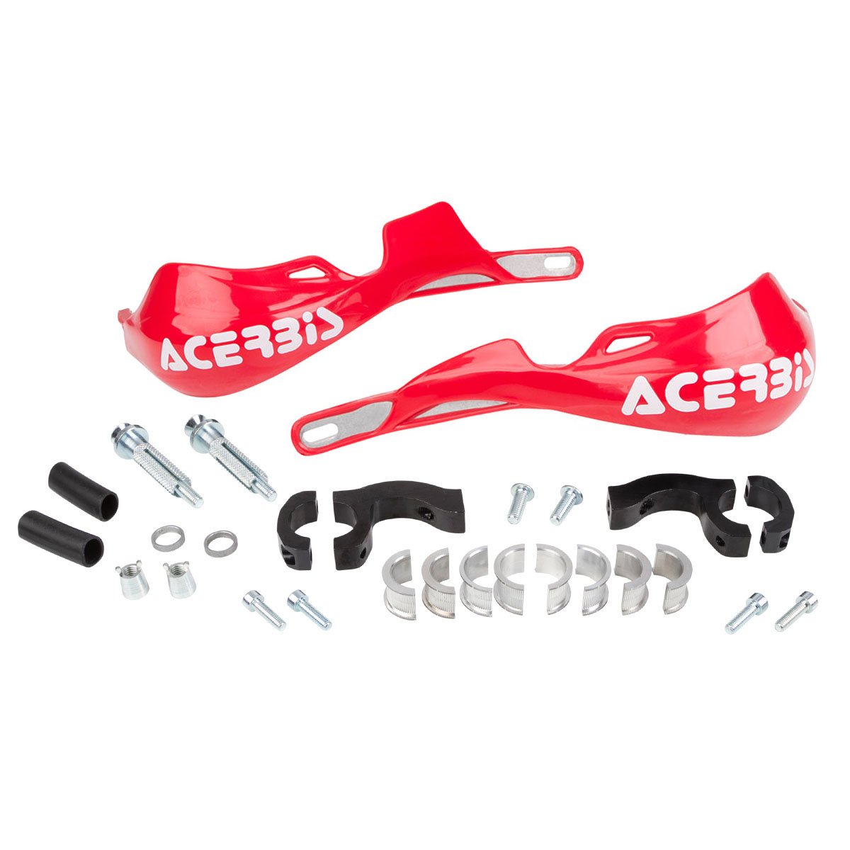 Acerbis Handguards Rally Pro Red 00, Incl. Mounting Kit