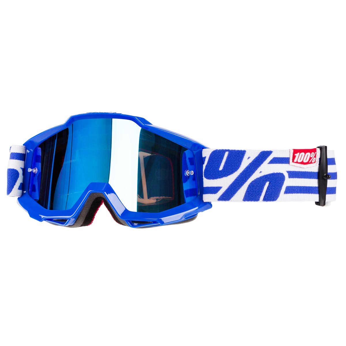 100% Kids Goggle The Accuri Nimitz - Mirror Blue Anti-Fog