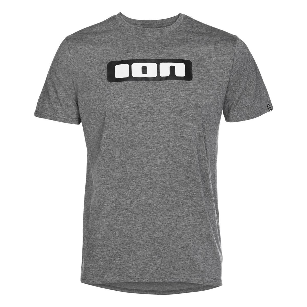 ION T-Shirt Logo DR Grey Melange