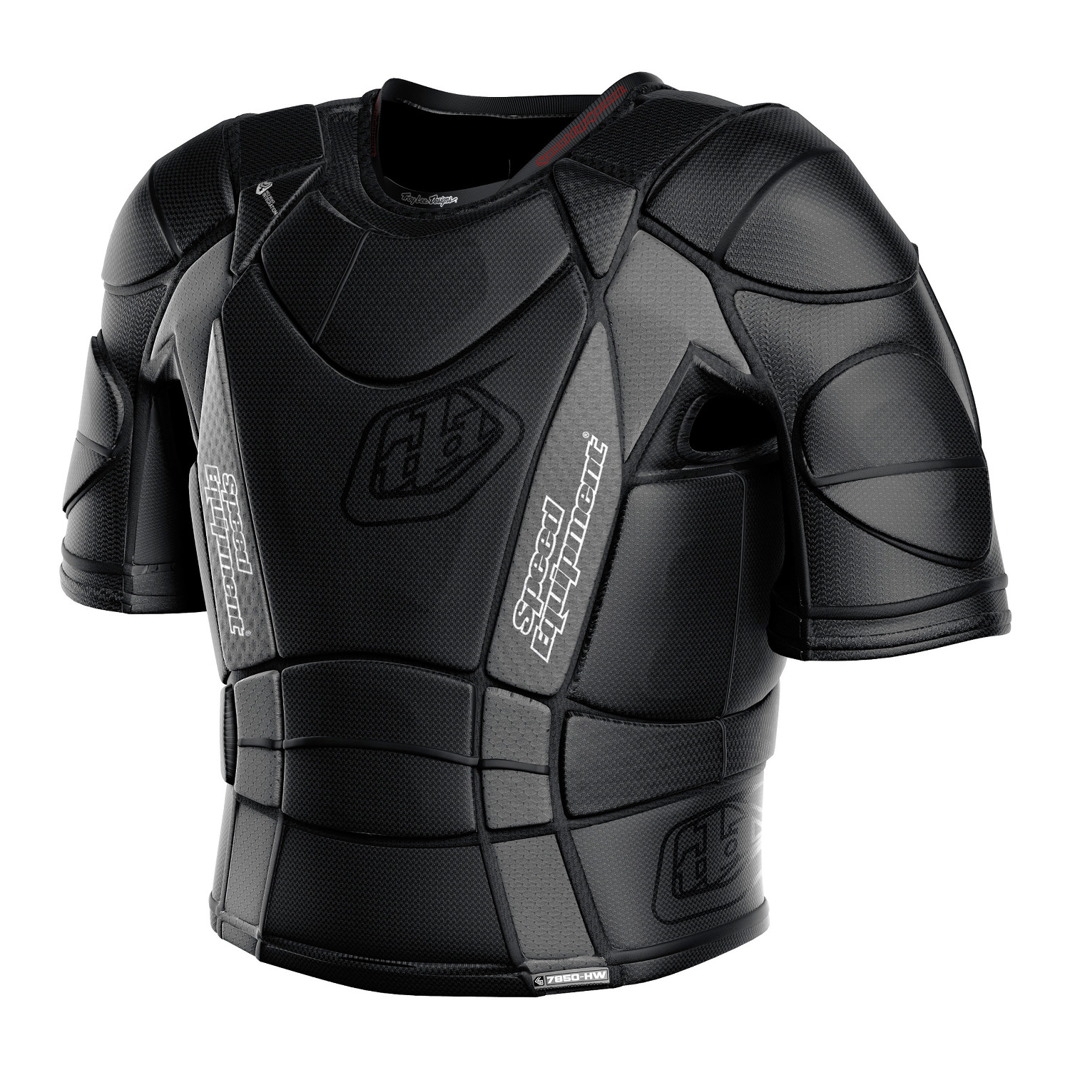 Troy Lee Designs Kids Shortsleeve Protector Shirt UPS 7850 HW Black