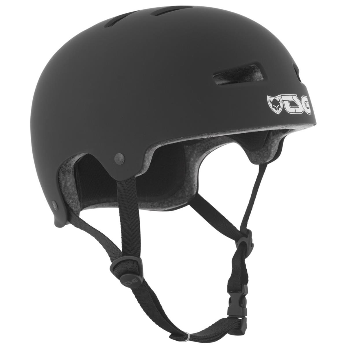 TSG BMX/Dirt Helm Evolution Flat Black - Schwarz