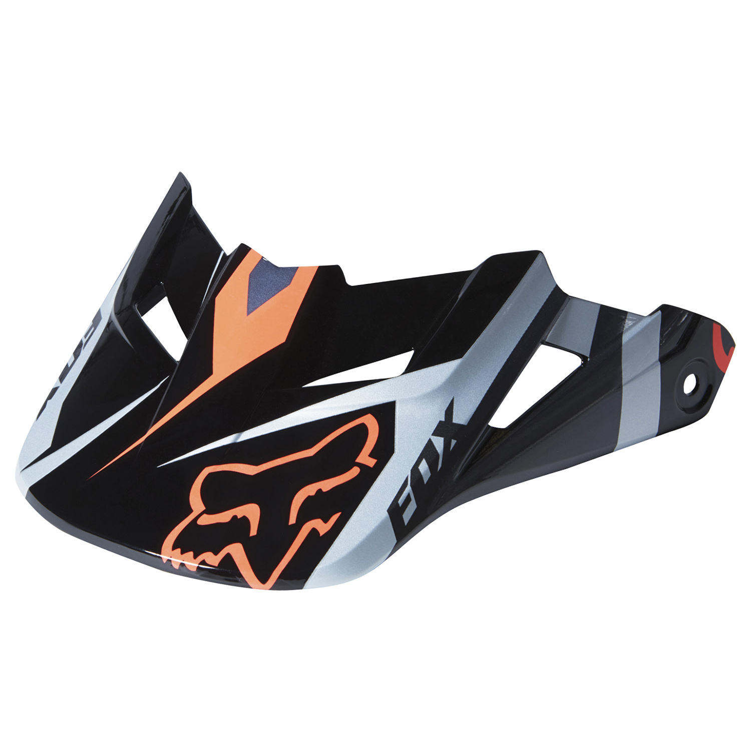 Fox Helmschild V1 Race - Orange