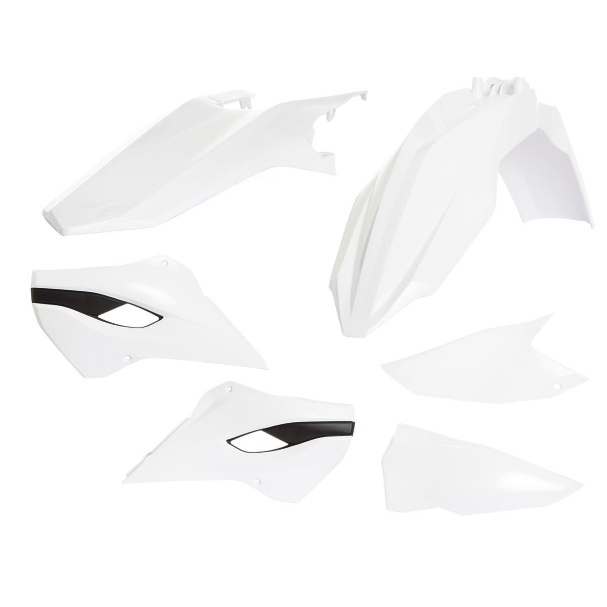 Acerbis Plastic Kit  Husqvarna TC 125/250, FC 250/350/450, Replica, White