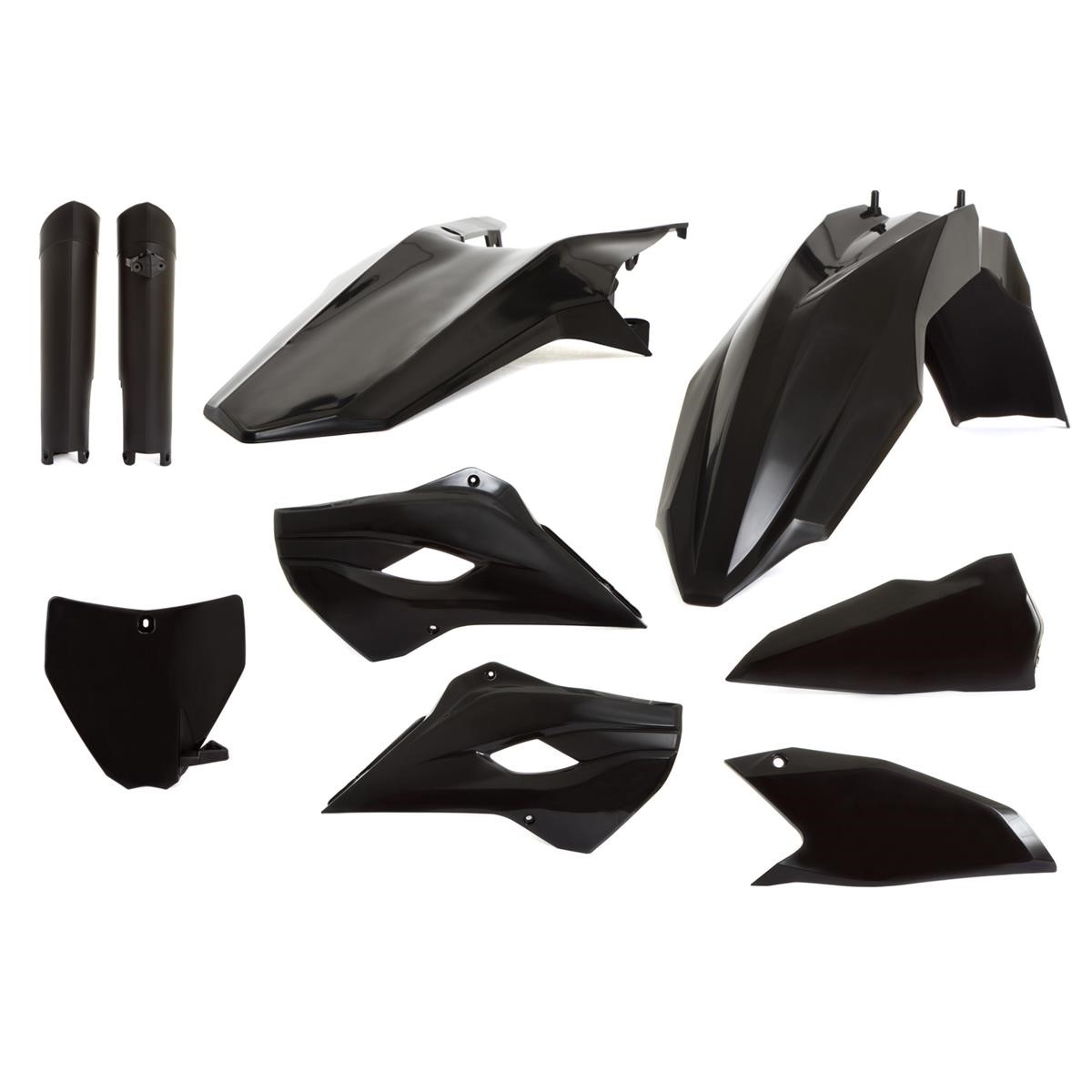 Acerbis Plastic Kit Full-Kit Husqvarna TE/FE 2014, Replica, Black