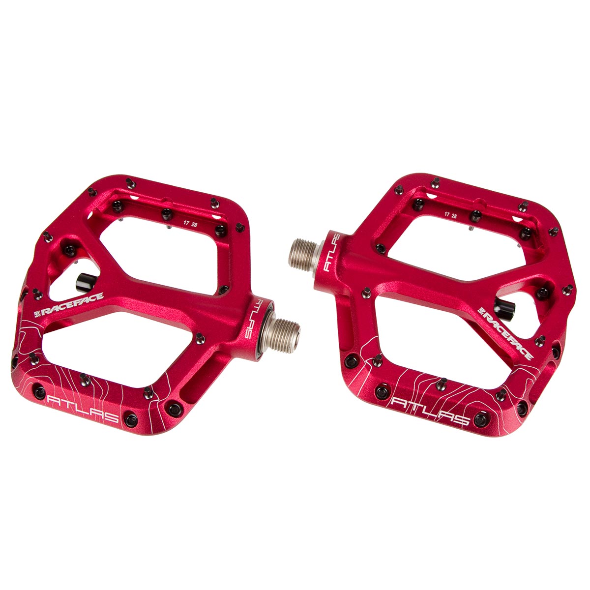 Race Face Pedals Atlas Red