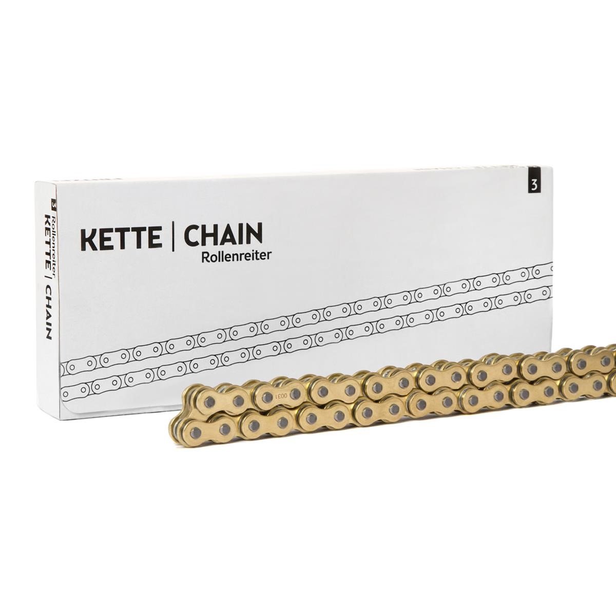 FRITZEL Chain Rollenreiter 520 Pitch, Reinforced, X-Ring, Gold
