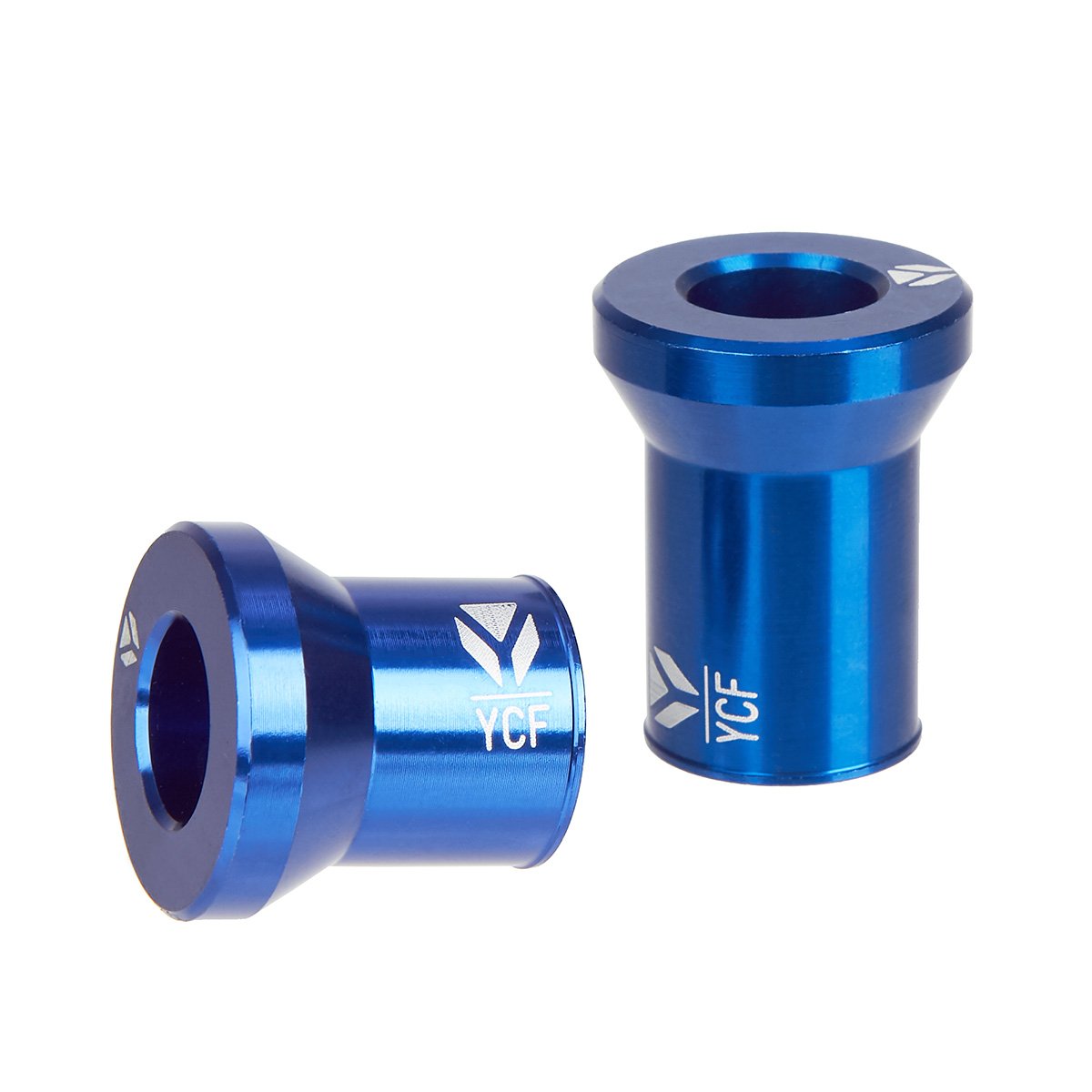 YCF Wheel Spacer Set  Blue, Aluminium, Rear Wheel