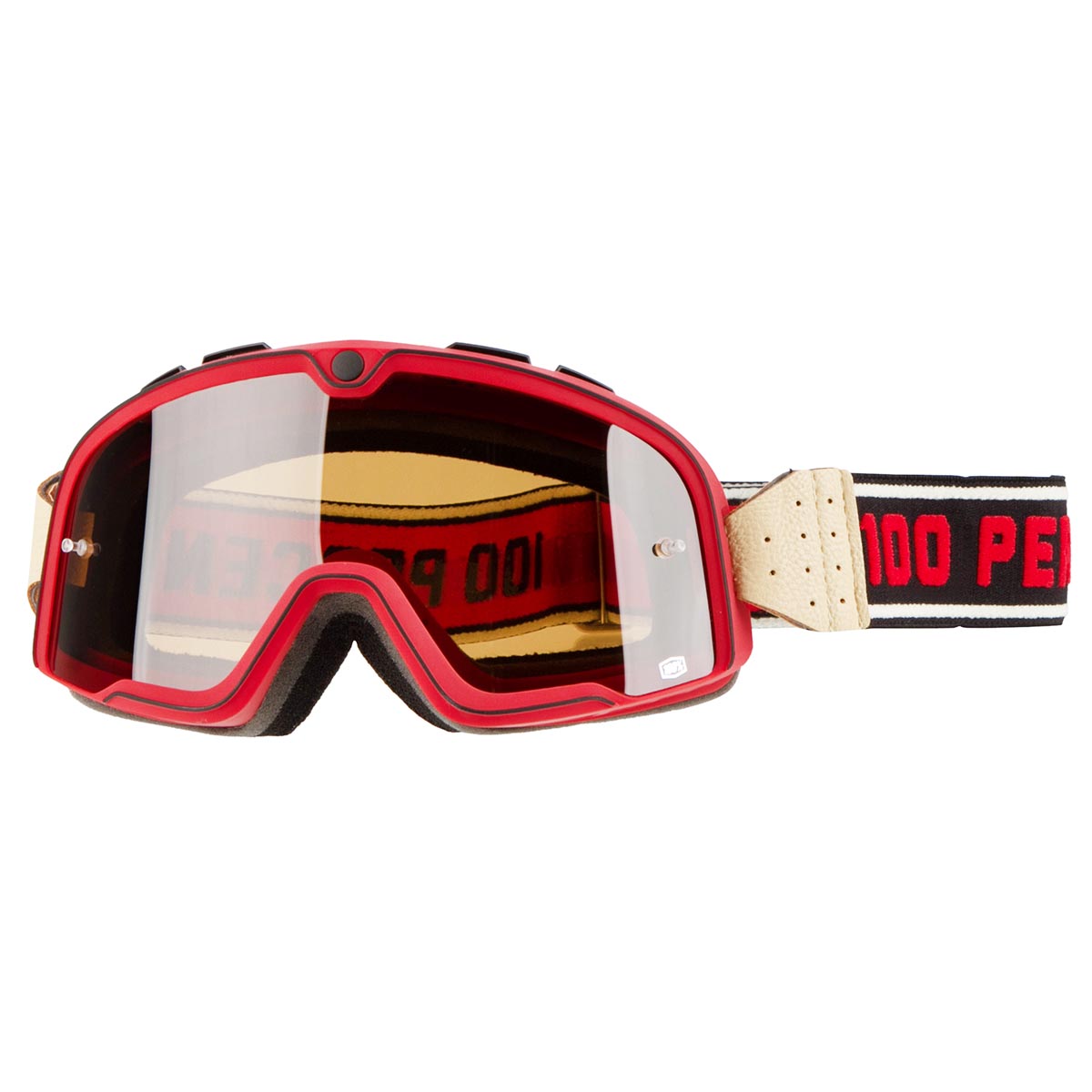 100% Goggle The Barstow Red - Bronze Anti-Fog