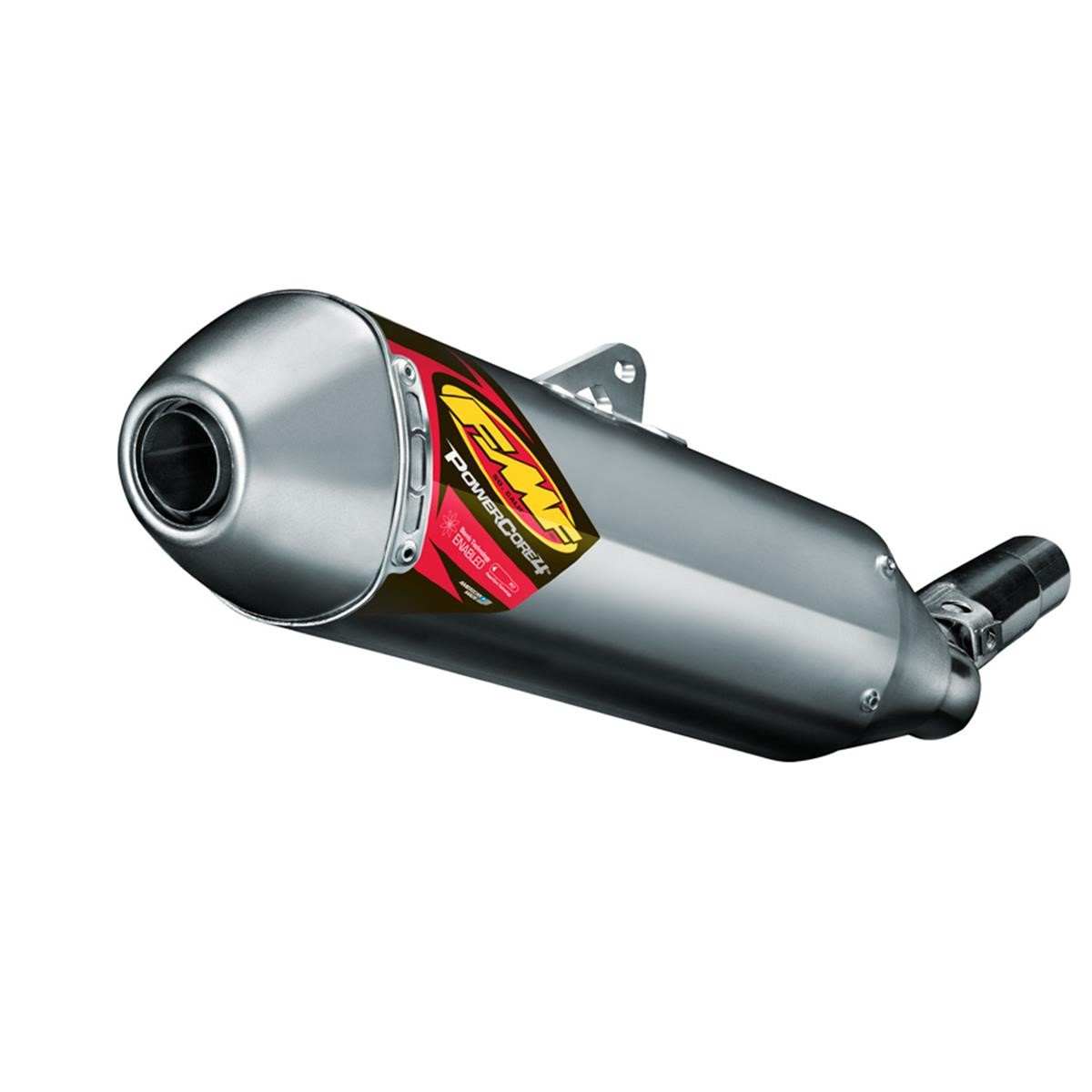 FMF Silencieux PowerCore 4 Hex Stainless steel/Aluminium/Stainless steel, Yamaha YZF 450 12-14