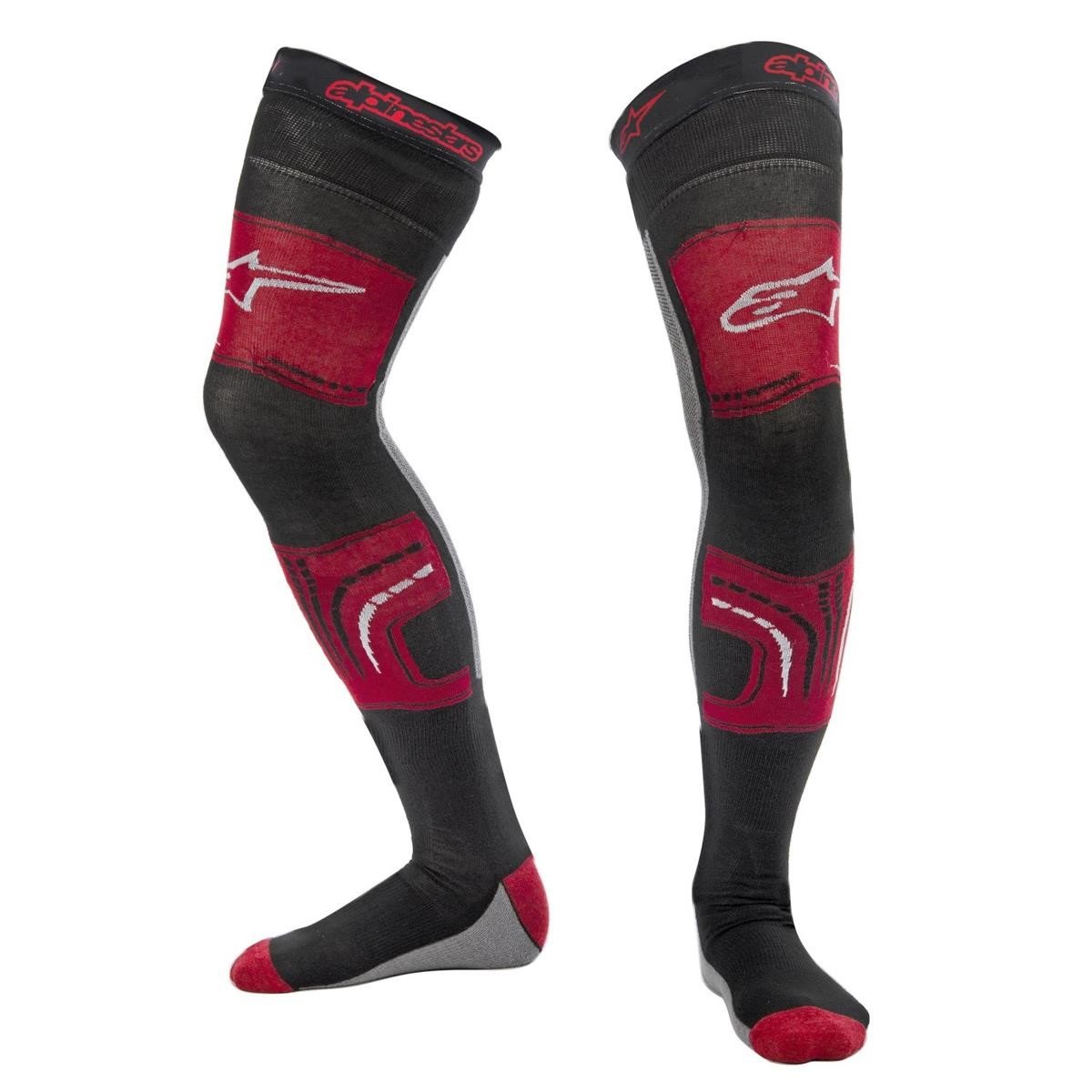 Alpinestars Knee Brace Socks Knee Brace Red/Black/Grey