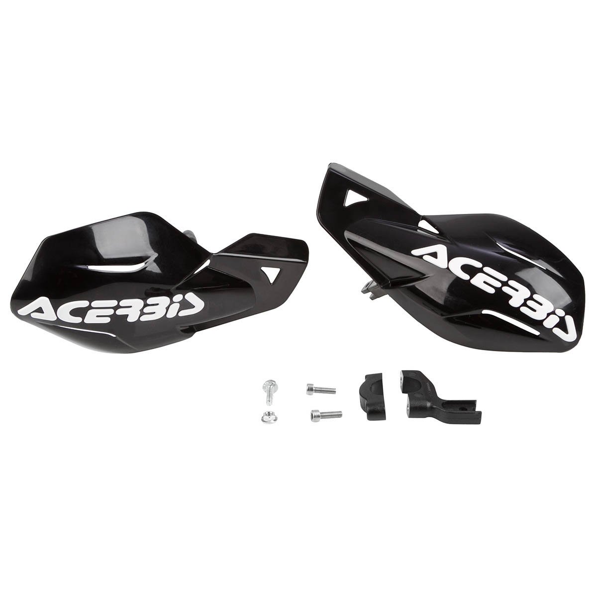 Acerbis Handguards MX Uniko Black, Incl. Mounting Kit