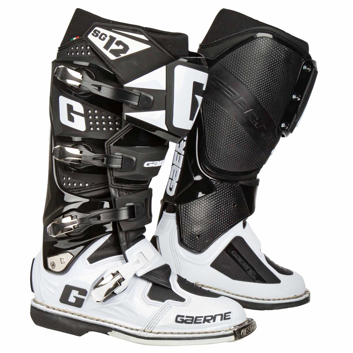 Gaerne MX Boots SG 12 White/Black