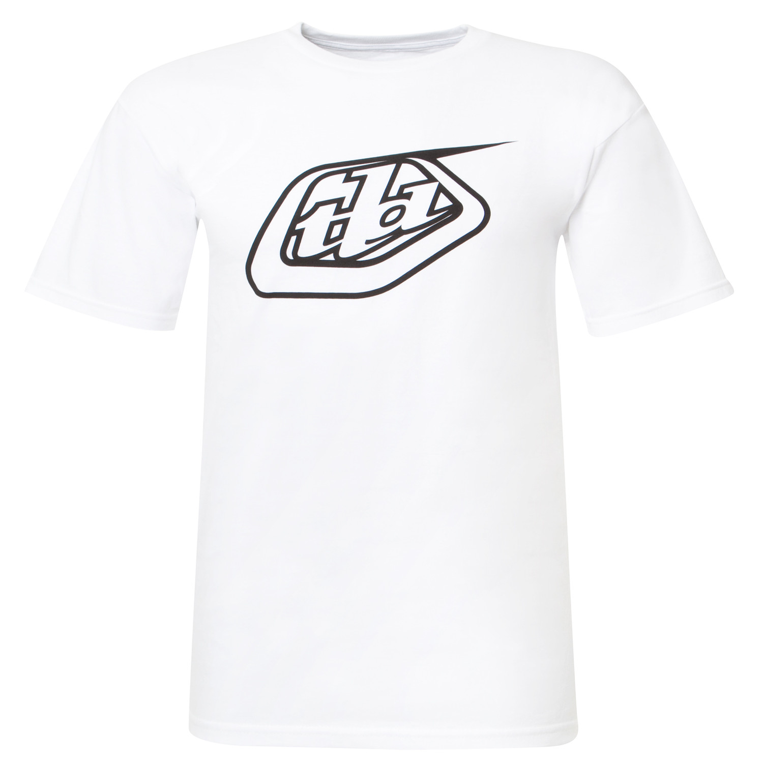 Troy Lee Designs T-Shirt Logo Weiß/Schwarz