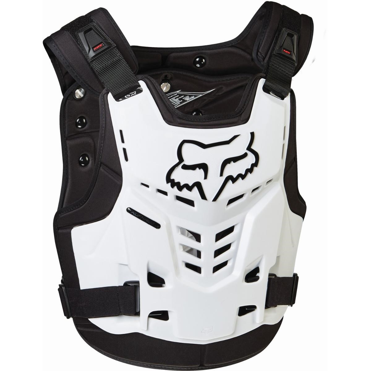 Fox MX Chest Protector Proframe LC White