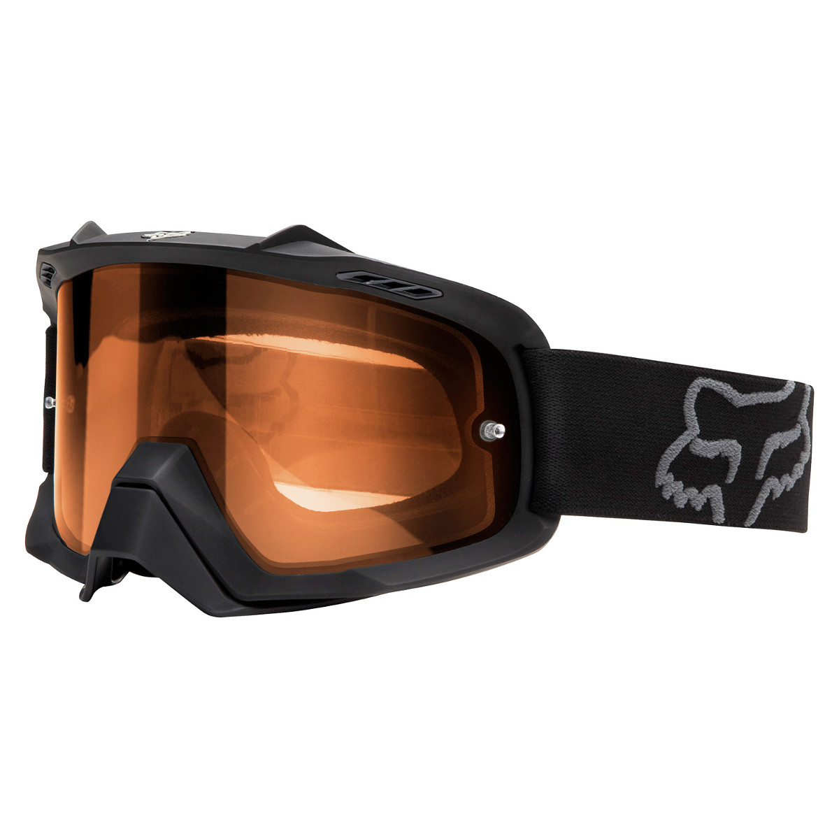 Fox Masque AIRSPC Enduro Matte Black/Dual Orange Anti-Fog