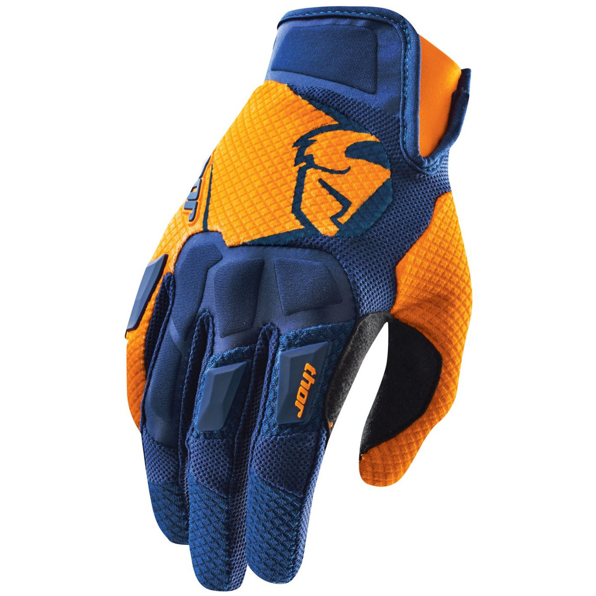Thor Gloves Flow Navy/Orange