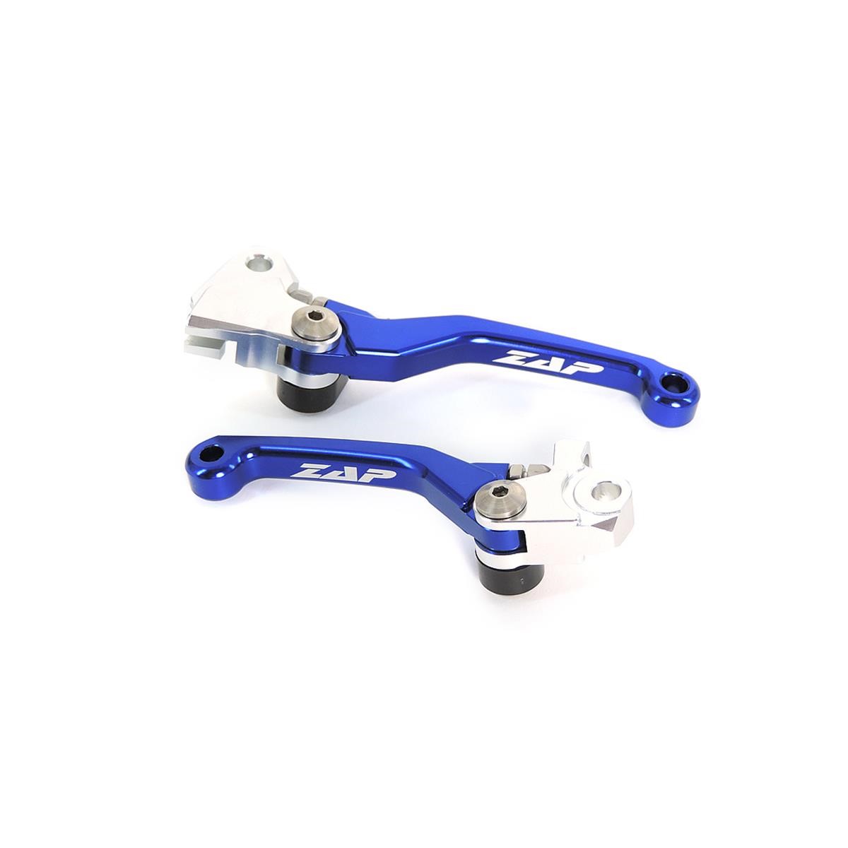 ZAP Brems-/Kupplungshebel-Set  Kawasaki KXF 250/450 13-14, blau