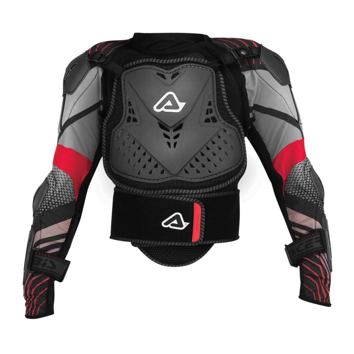 Acerbis Kids Protector Jacket Scudo 2.0 Grey/Black/Red