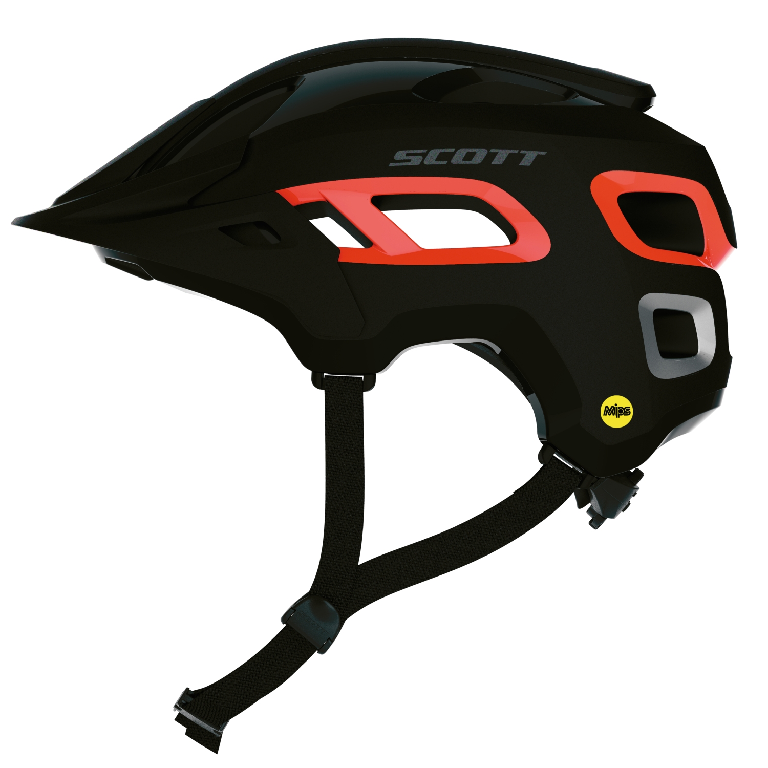 Scott Enduro MTB Helmet Stego Matte Black/Orange