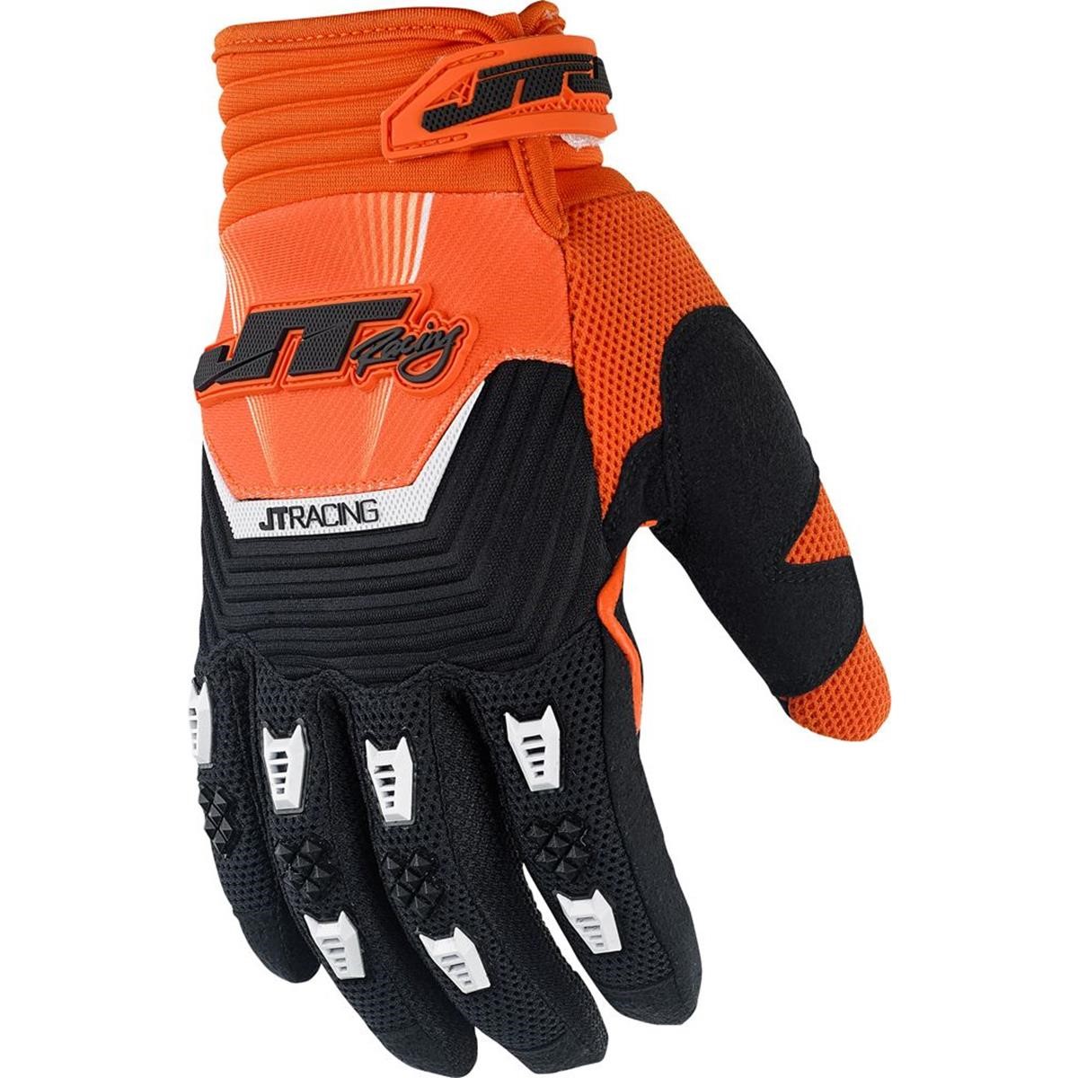 JT Racing USA Gloves Throttle Black/Orange