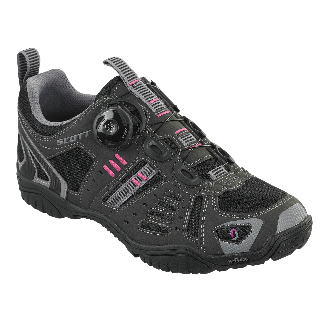 Scott Girls MTB Shoes Trail Boa Black